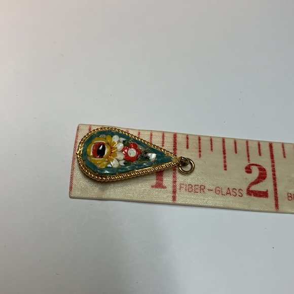 Vintage Micro mosaic pendant - Picture 3 of 8